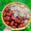 Trà củ sen cận cảnh
