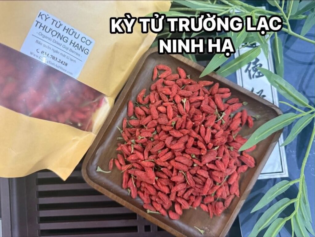 Kỷ tử thượng hạng – ảnh thực tế 1