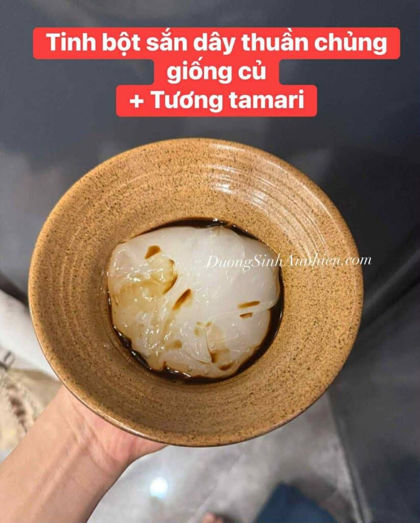 Tinh bột sắn dây – ảnh thực tế 1