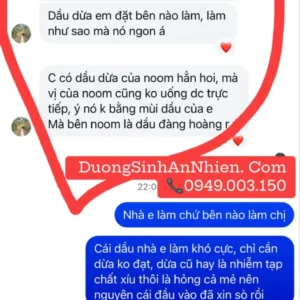 DẦU DỪA TƯƠI LẠNH 1000ml- Raw Virgin (Hàng Order 3-5 ngày) màu sắc tự nhiên