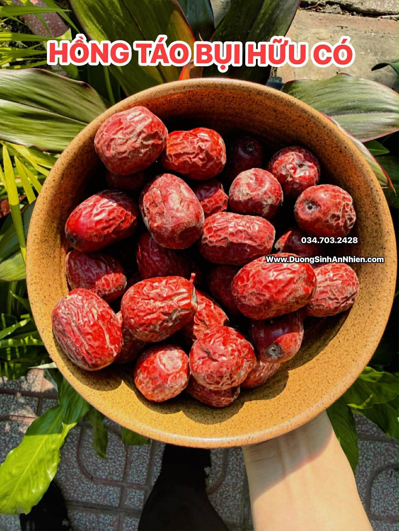 HỒNG TÁO BỤI HỮU CƠ