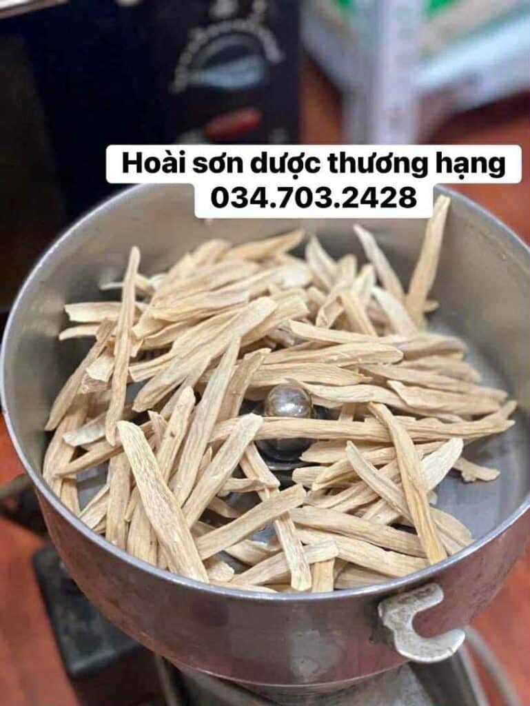 Bột hoài sơn – ảnh thực tế 1