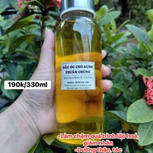 DẦU ÓC CHÓ ÉP NGUỘI 100% NGUYÊN CHẤT 330ML