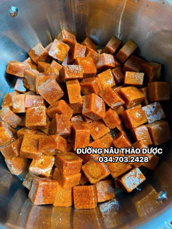ĐƯỜNG NÂU THẢO DƯỢC CHUẨN VÂN NAM chi tiết