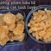 ĐƯỜNG PHÈN KẾT TINH TỰ NHIÊN TỪ MÍA 1KG[Không pha tinh luyện] khi pha, nấu
