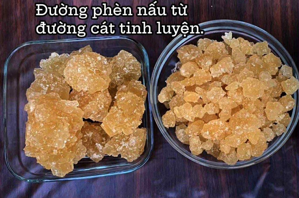 Đường phèn – ảnh thực tế 2