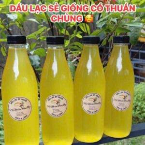 DẦU LẠC SẺ ÉP NGUỘI KHÔNG TINH LUYỆN 1 LÍT