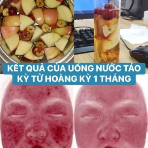 Set táo kỳ tử hoàng kỳ uống đẹp da