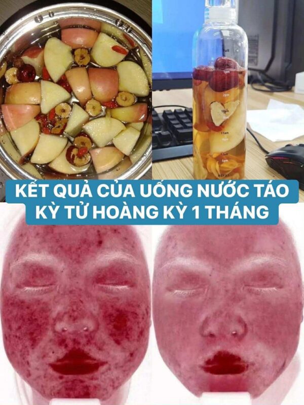 Táo kỷ tử hoàng kỳ cận cảnh