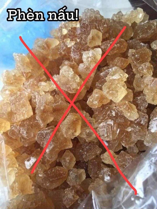ĐƯỜNG PHÈN KẾT TINH TỰ NHIÊN TỪ MÍA 1KG[Không pha tinh luyện] tổng quan