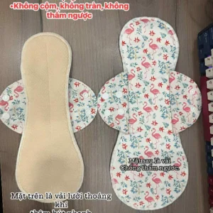 Băng vệ sinh vải hữu cơ không cộm không tràn- tái sử dụng 3-5 năm