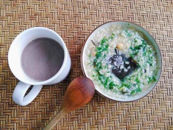 TẢO BẸ HỮU CƠ khi pha, nấu