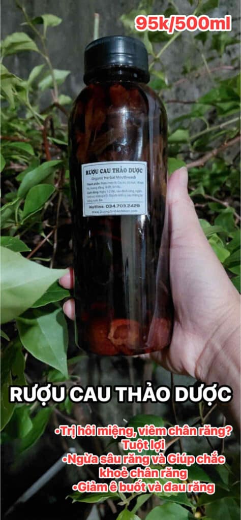 Rượu cau – ảnh thực tế 1