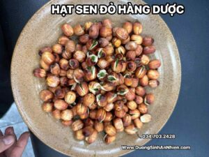 Hạt sen đỏ khô An Nhiên