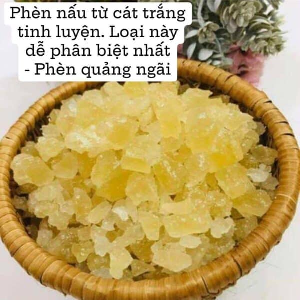 ĐƯỜNG PHÈN KẾT TINH TỰ NHIÊN TỪ MÍA 1KG[Không pha tinh luyện] quy cách đóng gói