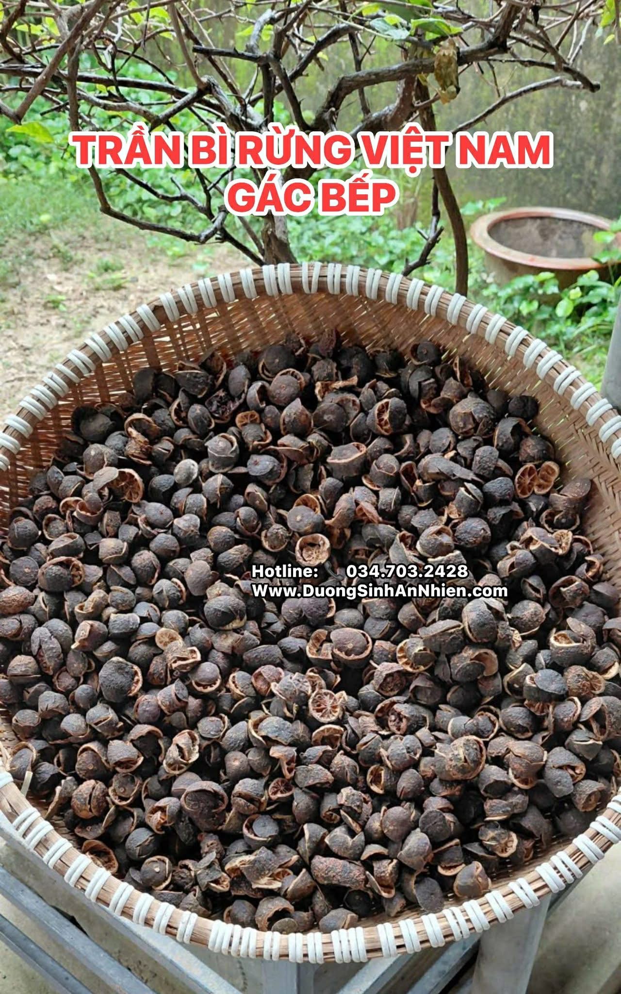 TRẦN BÌ RỪNG VIỆT NAM GÁC BẾP 200GR