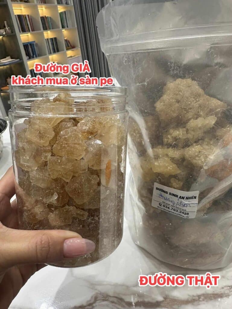 Đường phèn – ảnh thực tế 1