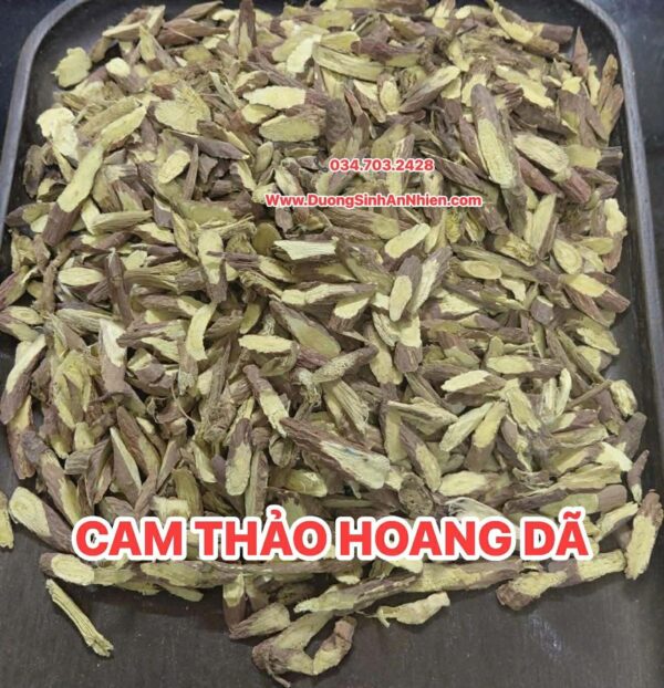 Cam thảo rừng cận cảnh