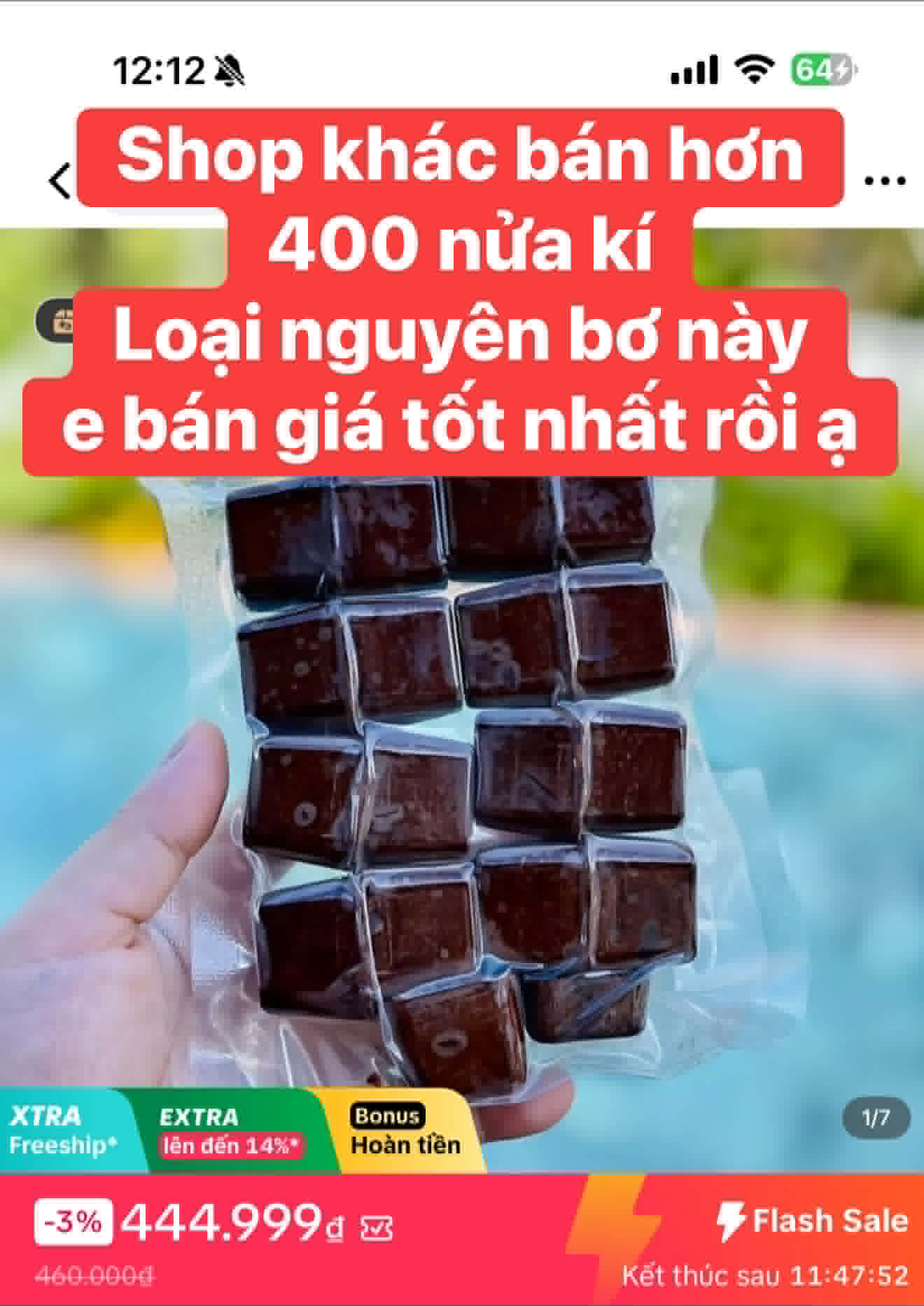 CA CAO NGUYÊN BƠ 100% RAW VIRGIN 500GR (HÀNG ORDER)