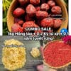 COMBO FLASH SALE 1kg Hồng táo bụi hữu cơ + 2 lạng kỳ tử + 1 lạng nấm tuyết rừng