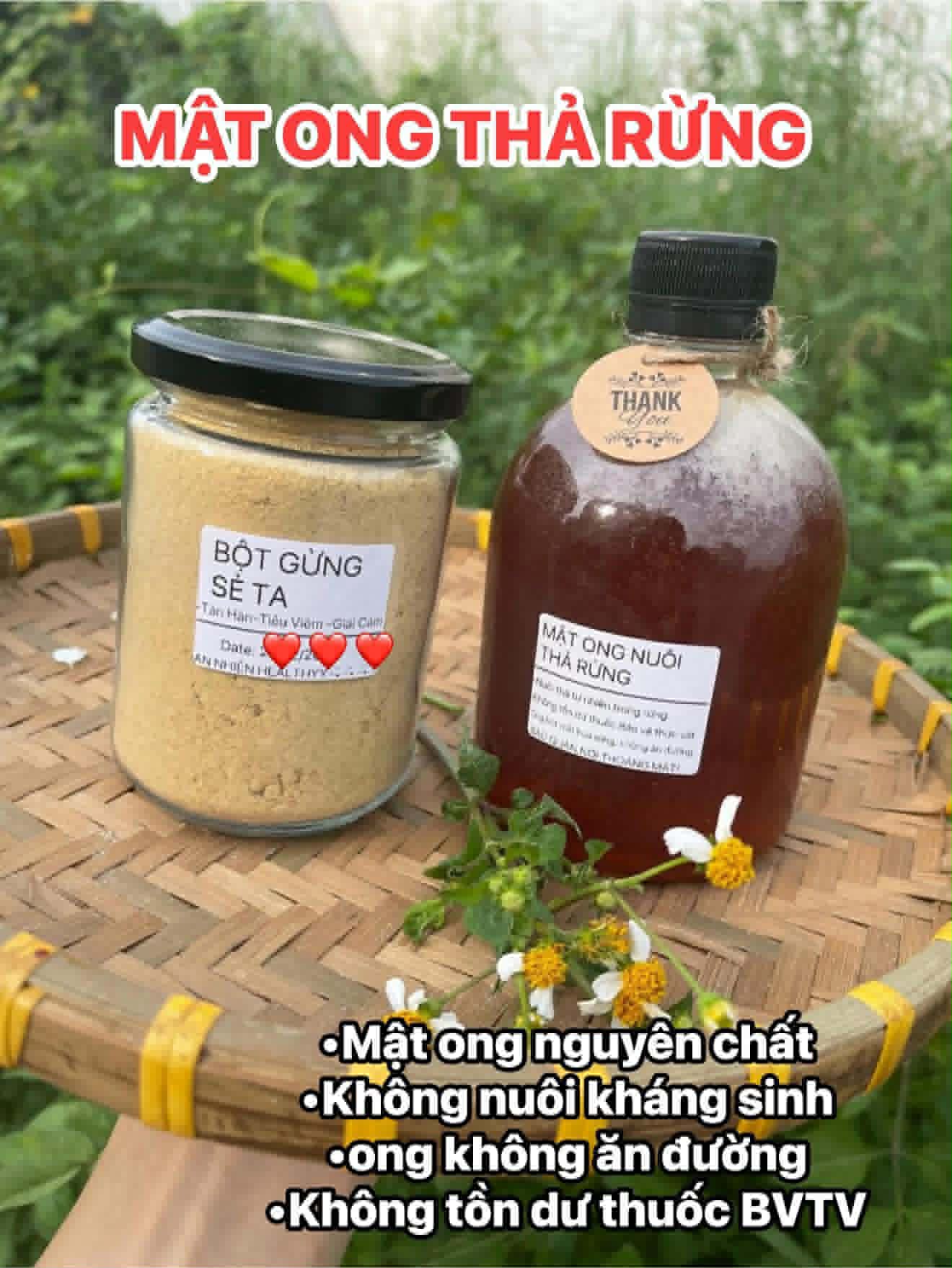 MẬT ONG NUÔI THẢ RỪNG TỰ NHIÊN 1000ml