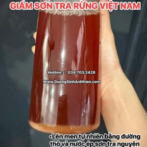 DẤM SƠN TRA RỪNG HỮU CƠ 1000ml