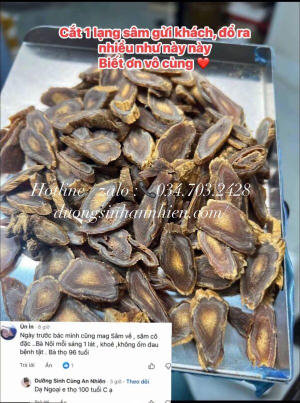 HỒNG SÂM THƯỢNG HẠNG 8 NĂM TUỔI GEUMSAN(HÀNG ORDER) khi pha, nấu