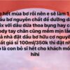 DẦU BƠ ÉP LẠNH HỮU CƠ DAKLAK NGUYÊN CHẤT khi pha, nấu