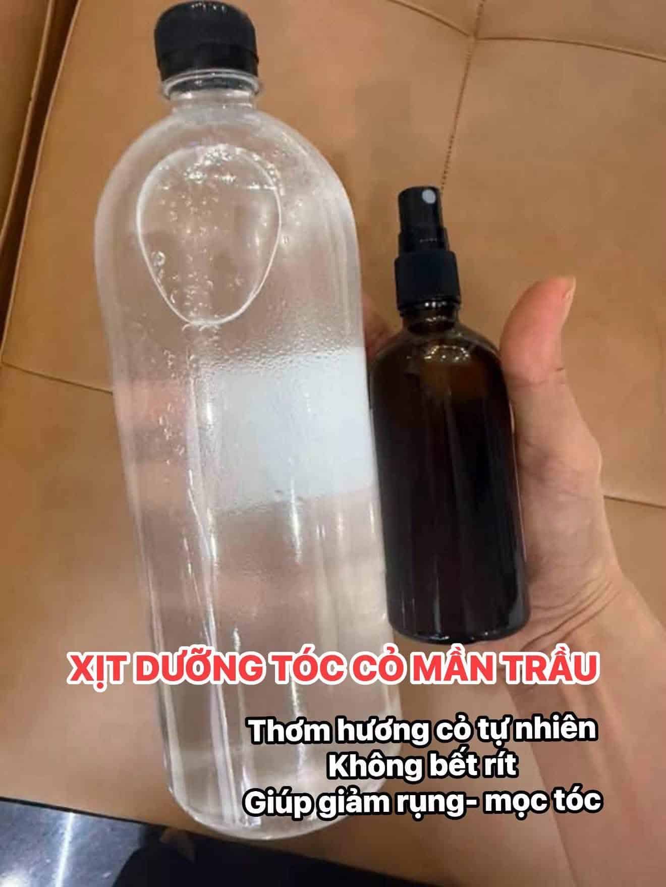 XỊT DƯỠNG TÓC THẢO MỘC CỎ MẦN TRẦU