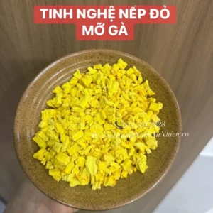 Tinh Nghệ Nếp Đỏ Mỡ Gà