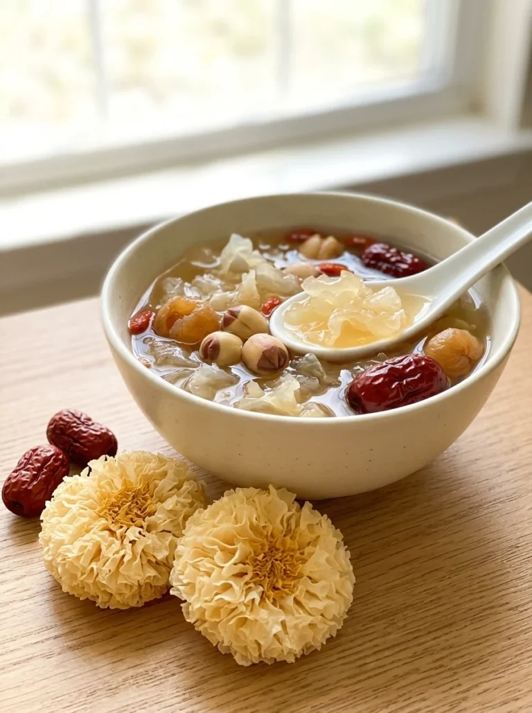 Cách nấu chè nấm tuyết