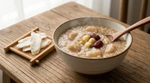 Hoài sơn nấu món gì – cháo hoài sơn gạo lứt