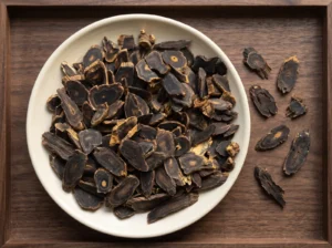 Hồng sâm và nhân sâm khác nhau: lát hồng sâm Geumsan khô